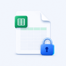 Protected Excel workbook
